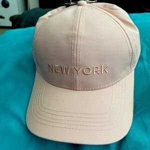 Brand new soft pink baseball cap